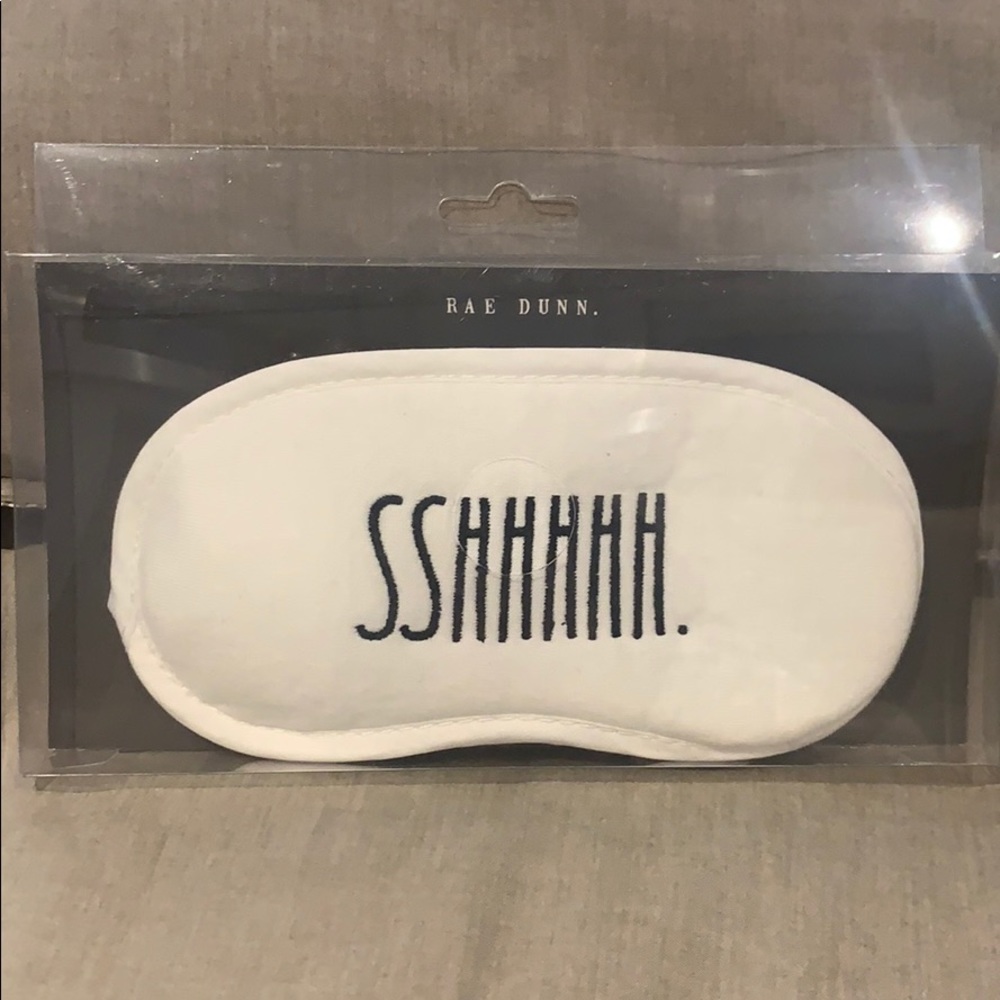 Rae Dunn Sleep Mask SSHHHHH. eye mask